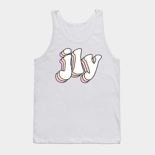 jesus loves you (peach) Tank Top